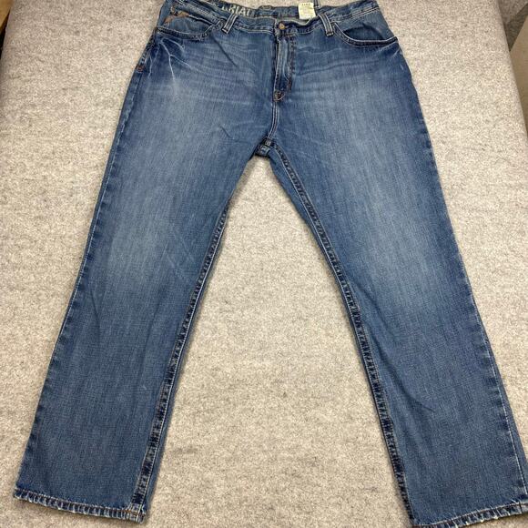 Ariat Other - Ariat jeans men's 40x33 Boot cut faded whiskered Cowboy rodeo country‎ cotton